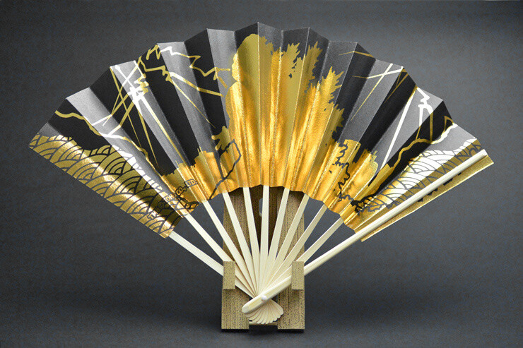 Cross Crowdfunding Launches Godzilla Resurgence Campaign! Orders Open for Gold Leaf Folding Fans & Jacquard Neckties 3