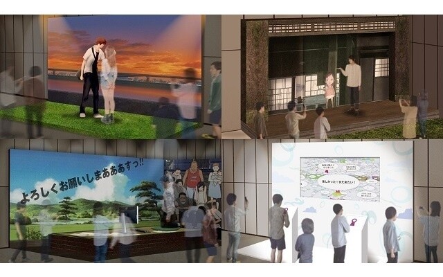 Presenting the World of Mamoru Hosoda: Creative Collaborations by TeamLab and Kayac 0