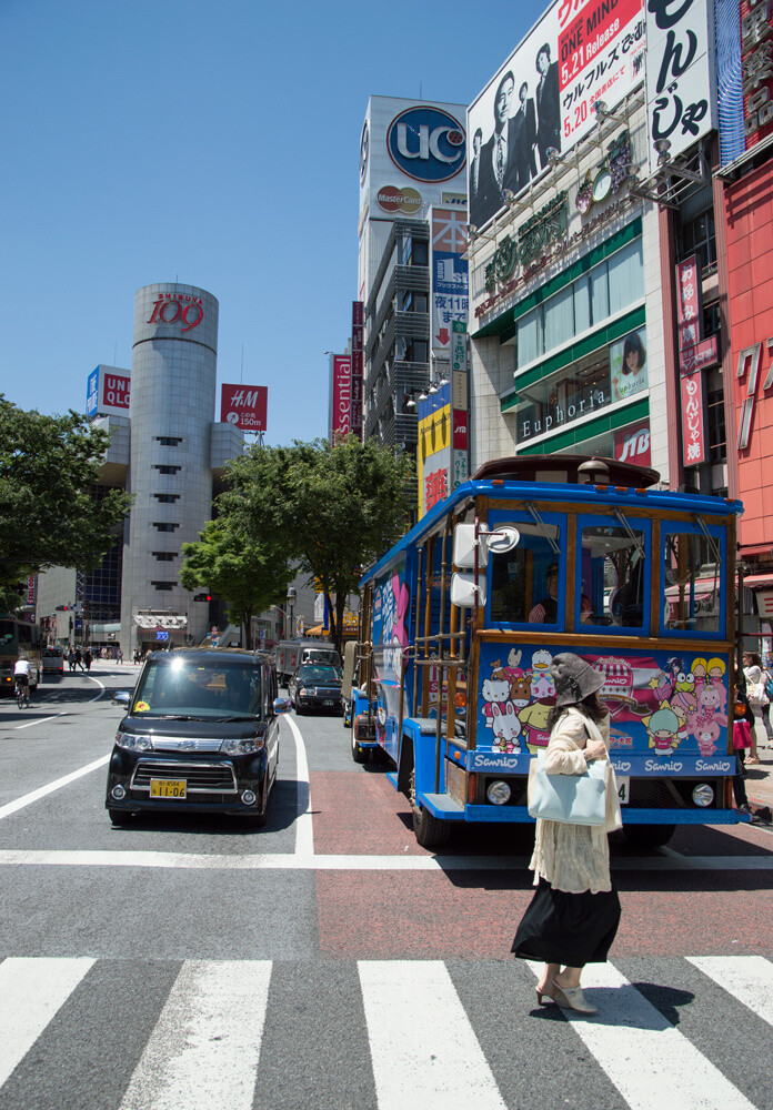 The back of Shibuya 109. 0