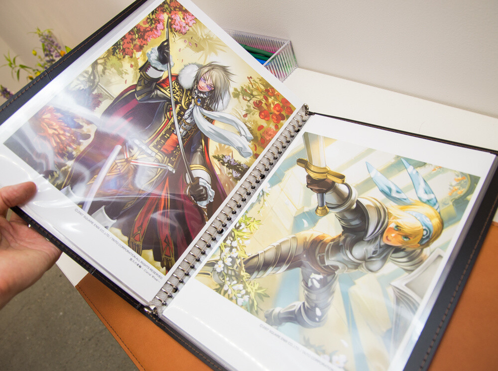 Illustrations for the social game *Rage of Bahamut*. 18