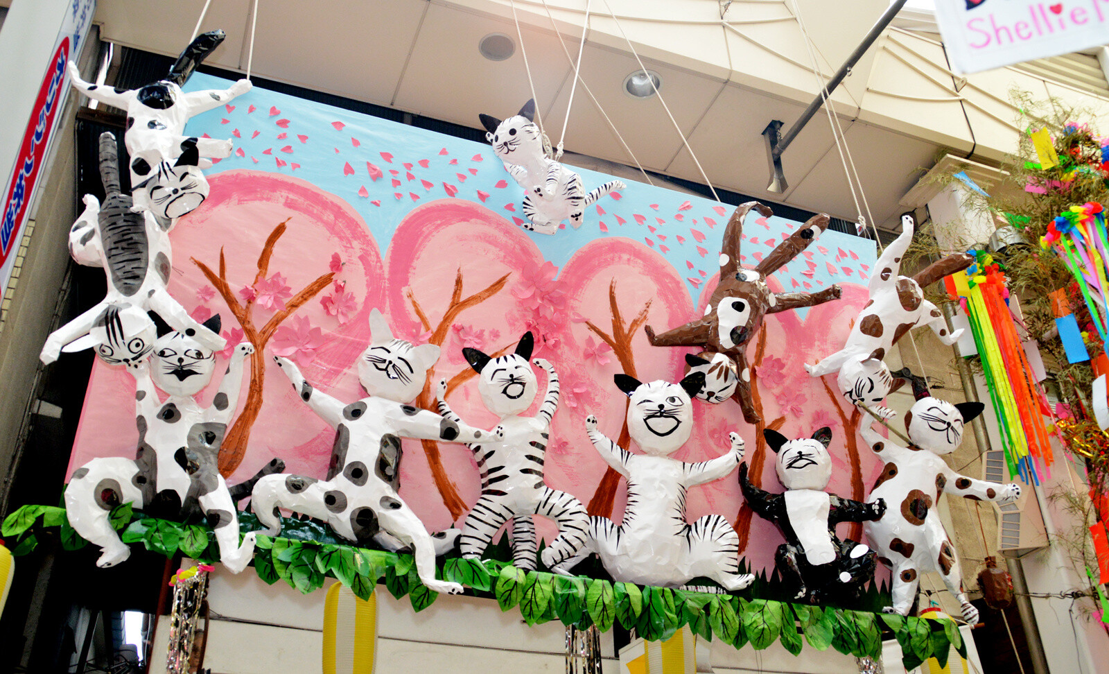 Asagaya Tanabata Festival Features Gigantic Paper Mache of Popular Anime Characters 8
