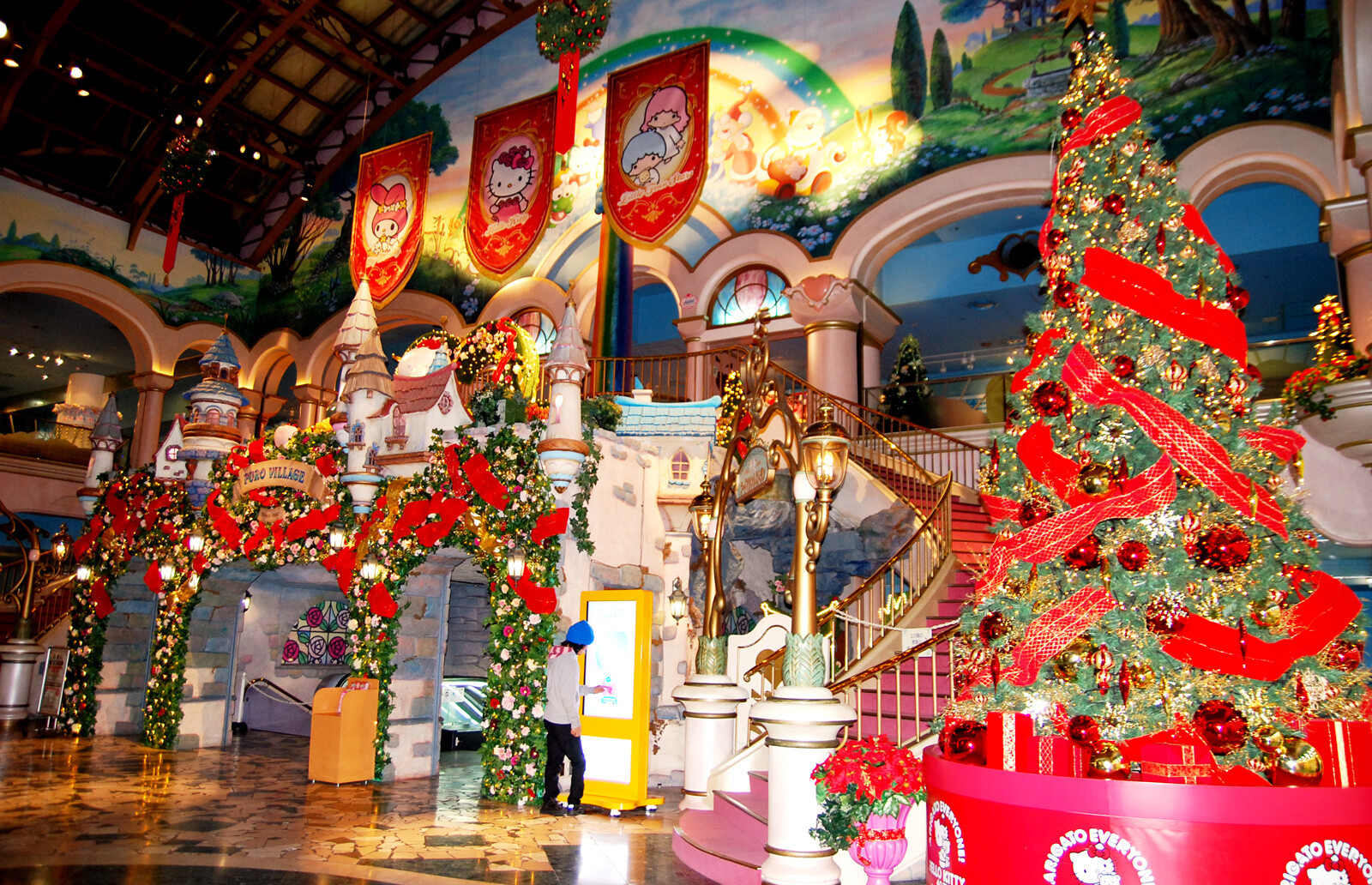 Christmas Comes to Sanrio Puroland! My Melody’s Christmas Market Report 1