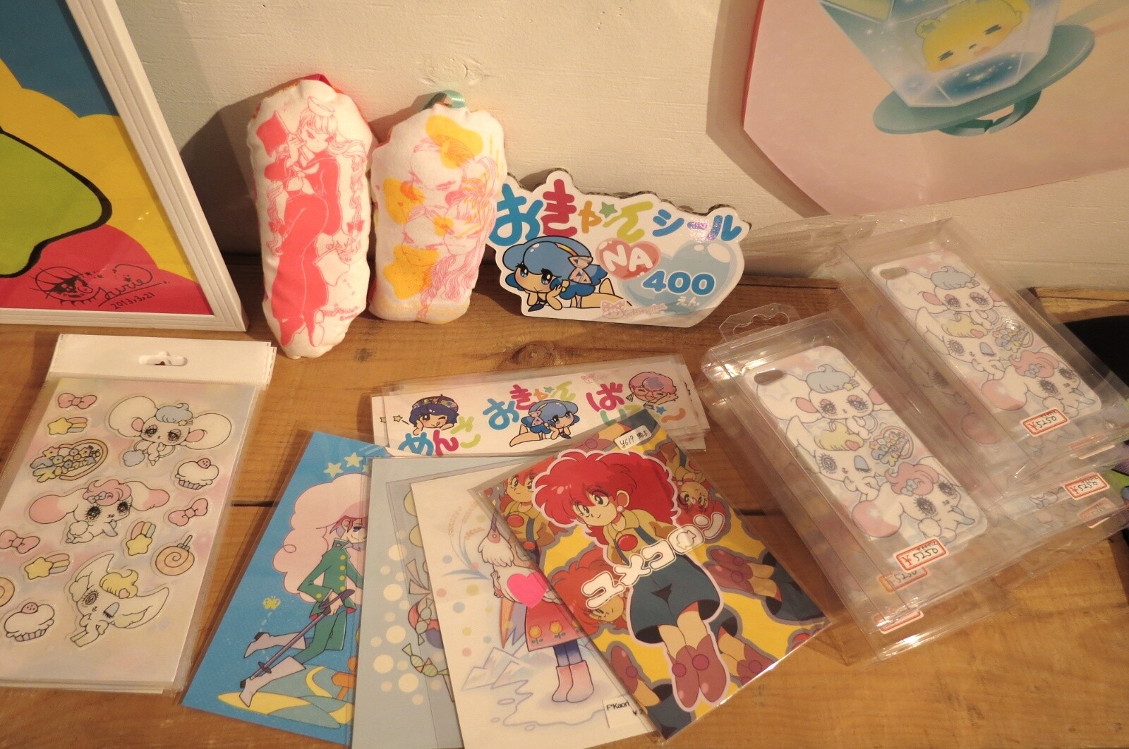 The space was full of original goods from each creator. 3