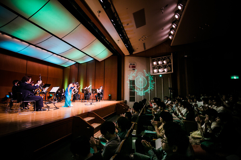 The performance. The audience was intoxicated by the well-known pieces of video game music. Among them, people could be seen crying. 3