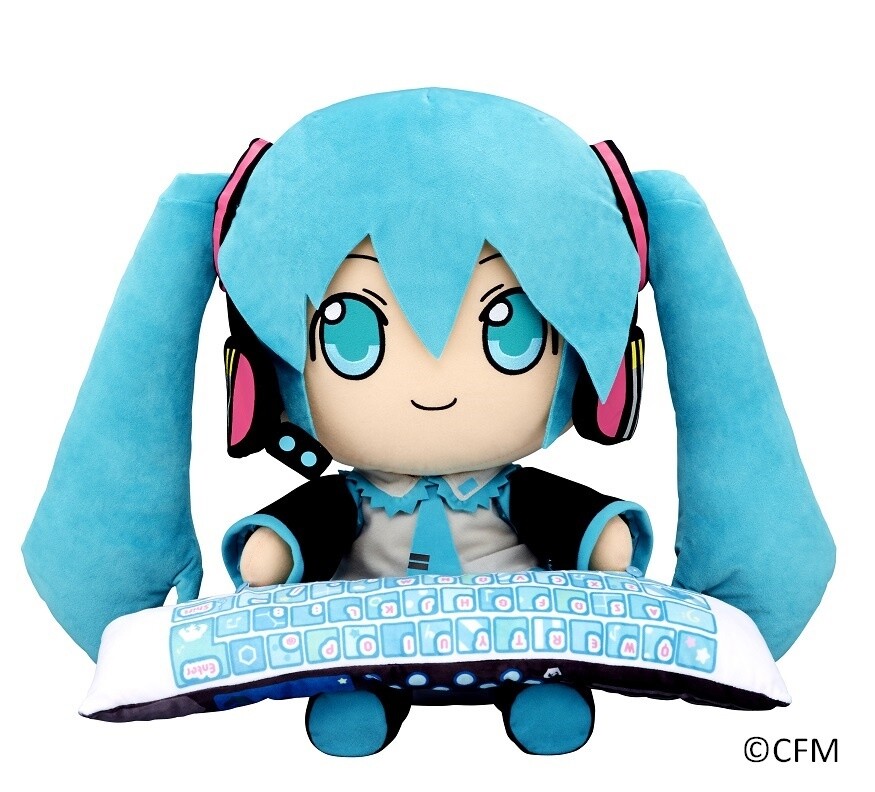 Hatsune Miku computer cushion 1