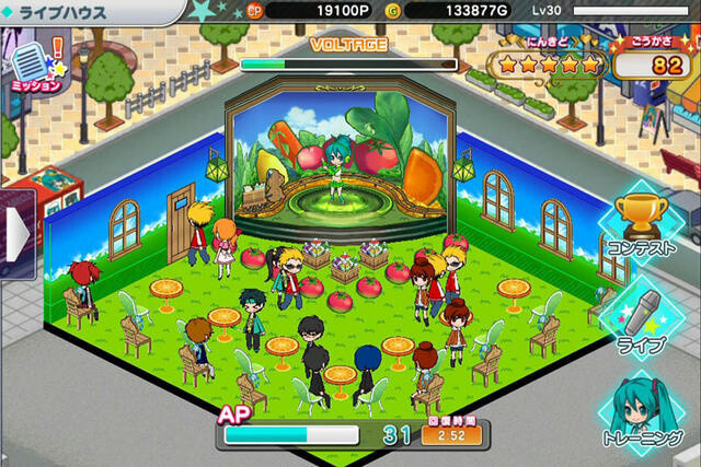 “Hatsune Miku Live Stage Producer” Releases on iOS 5