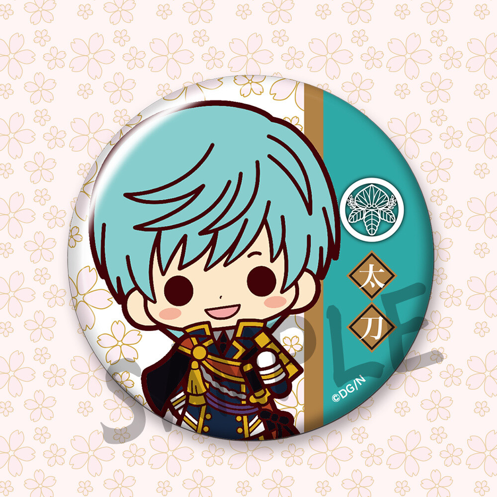 Adorable Touken Ranbu -Online- Sakurai Ver. Vol. 3 Trading Badge Collection Available April 2017! 2