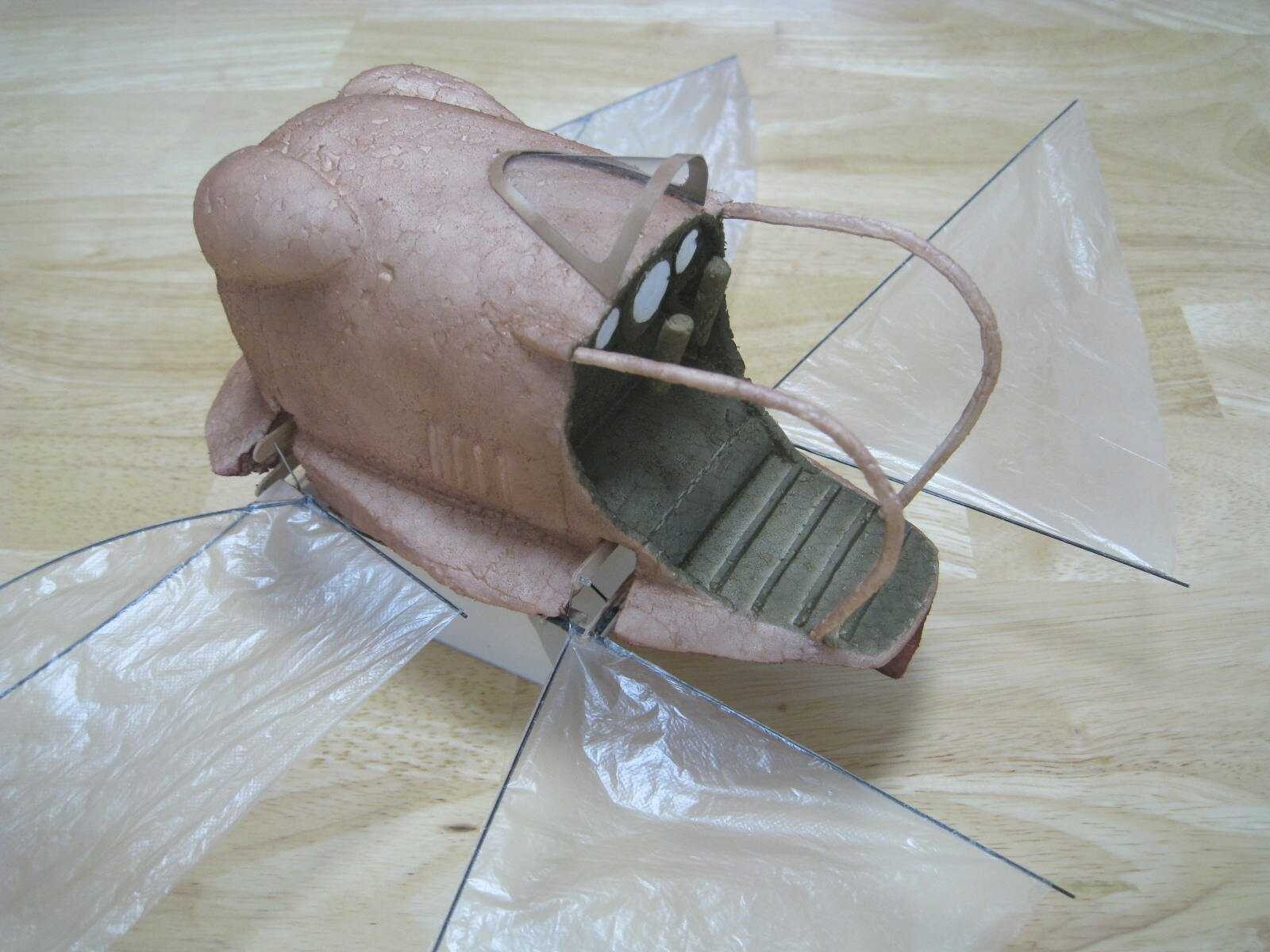 1/10 Scale Flyable Model of the Flaptor from “Castle in the Sky” 5