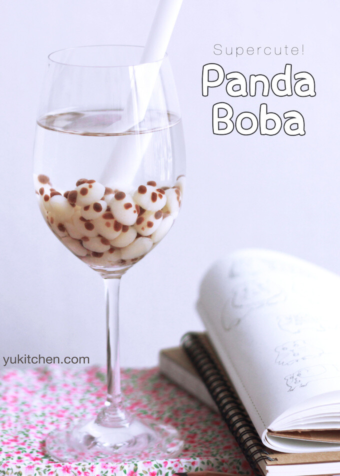 [Healthy Food for the Geeky Soul] Panda Tapioca Milk Tea with Panda Boba 0
