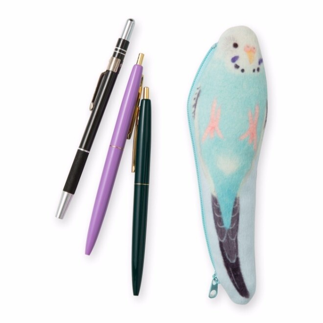 YOU+MORE! Recreate Cuteness of Parakeets as Pen Pouches! 3