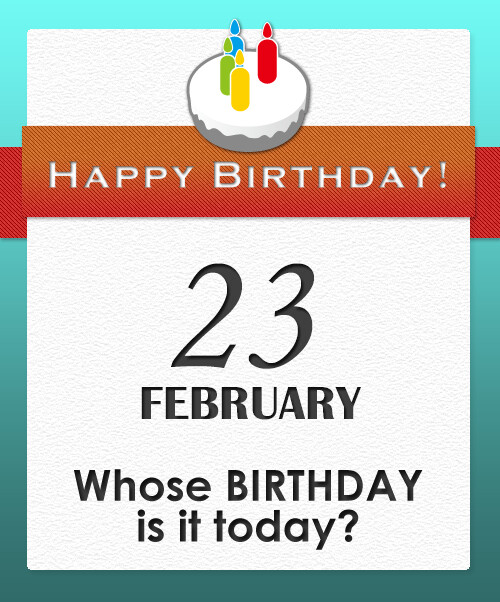 Whose BIRTHDAY Is it Today? 2