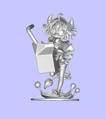 A Moe Character Born from Coffee Milk - Yukiko-tan Project Comes to a Climax! Free Download of 3D Figure Data & Goods Release in Hokkaido! 1