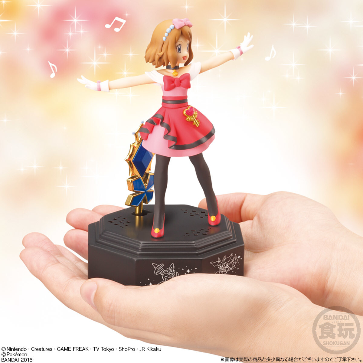 Figure of Pokémon XY & Z Heroine Serena with Music Box Stand Available Now Only on Premium Bandai! 8