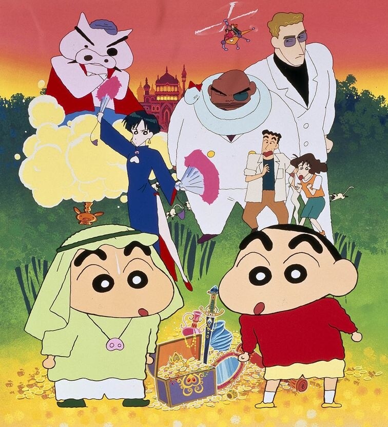 dVideo Broadcasts Eight Works from “Crayon Shin-chan” for a Limited Time 2