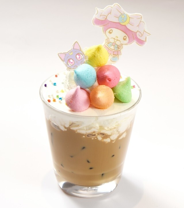 Luna and My Melody’s Ice Latte w/ Colorful Meringue 10