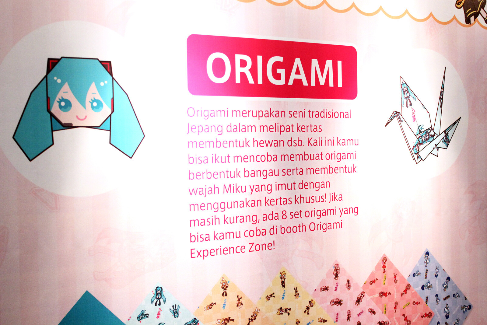 Let's make Hatsune Miku origami! 19