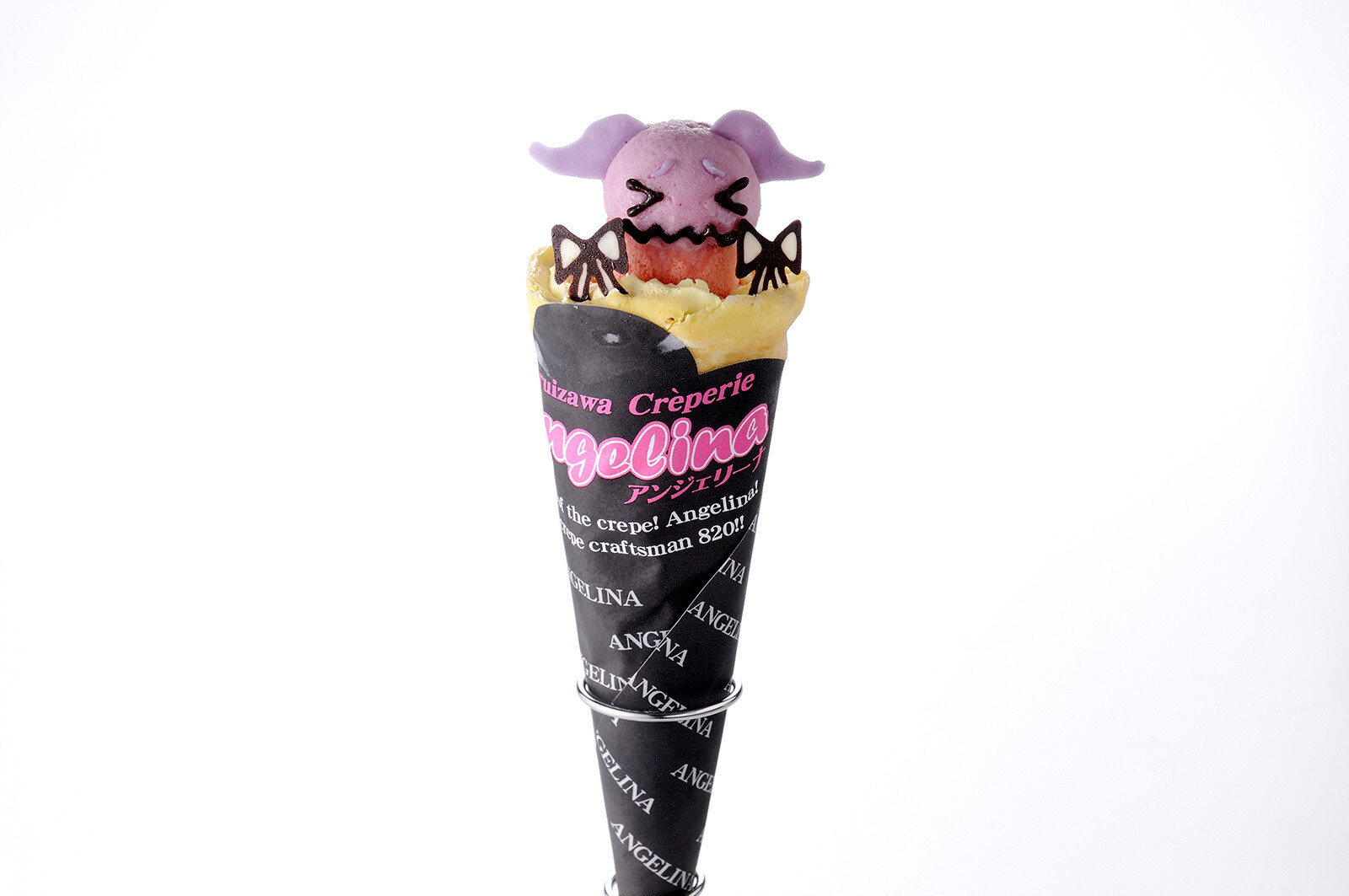 Angelina’s “Alvin-kun you Stupidiot! Elise & Tipo Crepe” This Tipo themed crepe it almost too cute to eat! 0