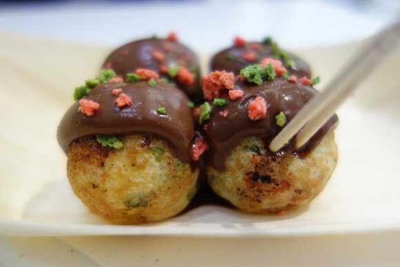 Chocolate takoyaki?? We try the limited-edition sweet that looks just like fried octopus balls 8