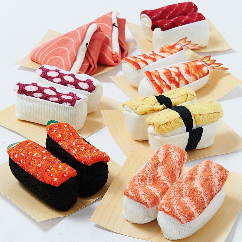 Booming Worldwide? Socks that Look Just Like Sushi! 1