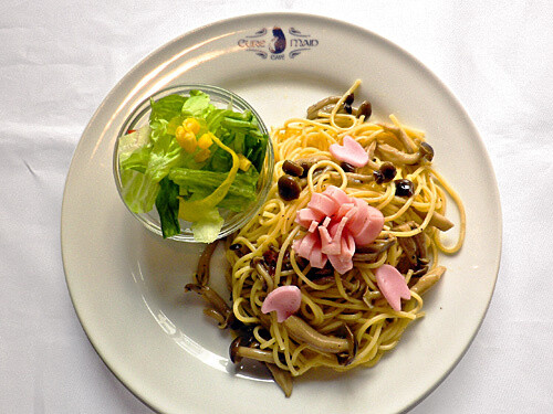 Food: Shimeji’s Cold Spaghetti Aglio e Olio 10