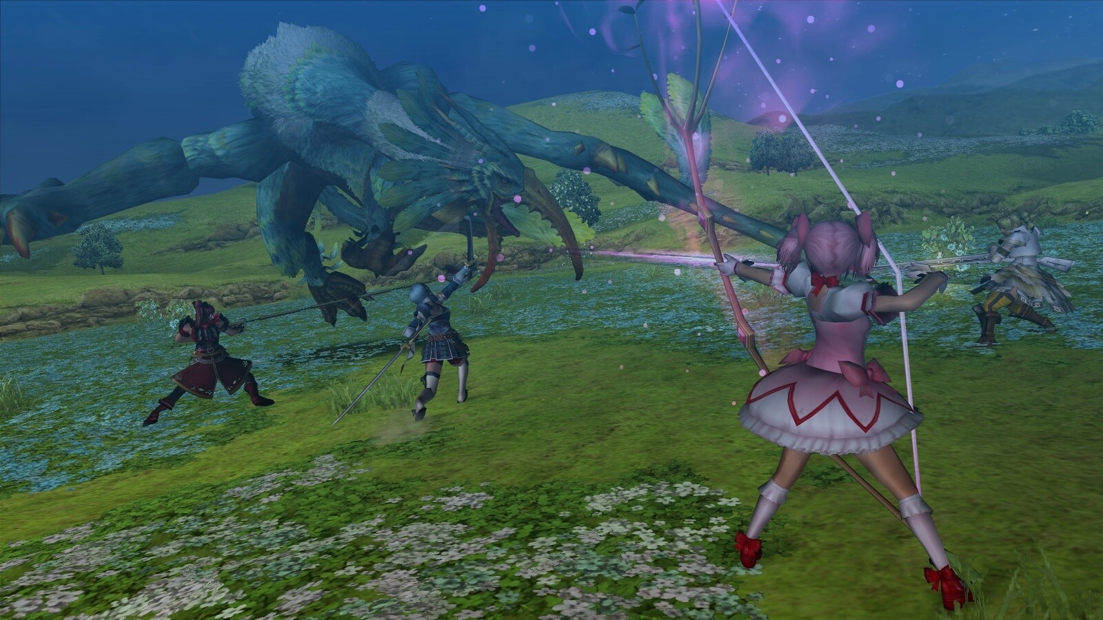 *Madoka Magica* Hunting Season Begins! Collaboration with *Monster Hunter: Frontier G* Confirmed 7