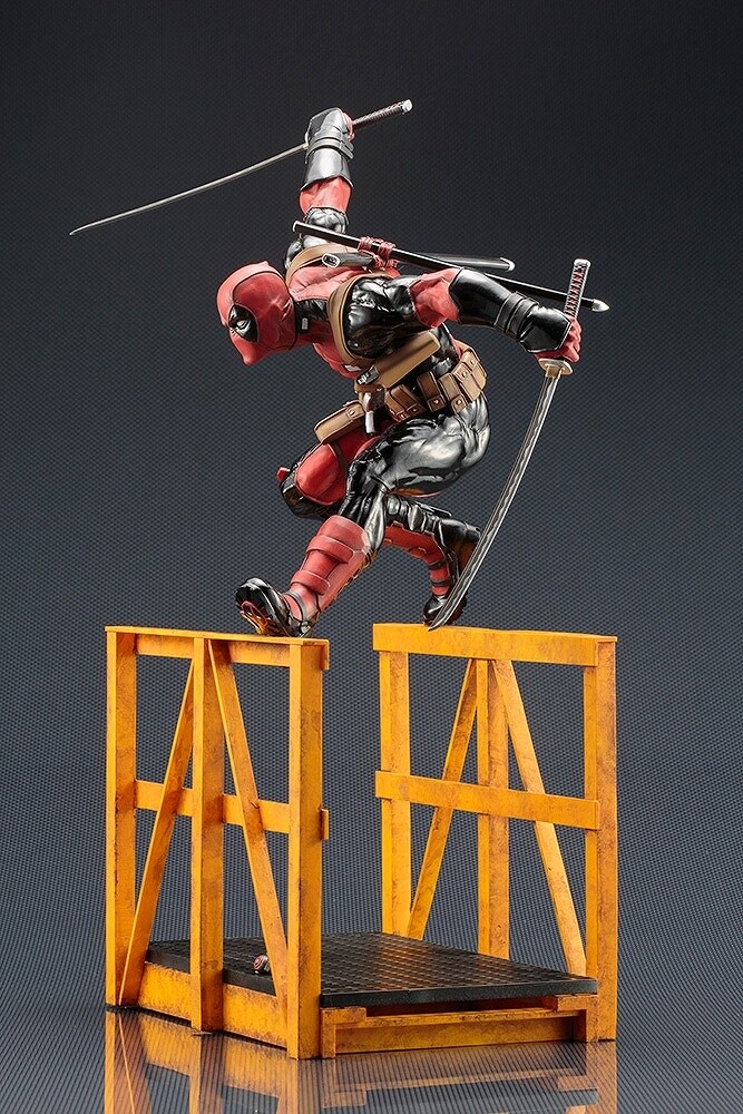 Kotobukiya Launches ArtFX Marvel Series with Fan-Favorite Antihero Deadpool! 0