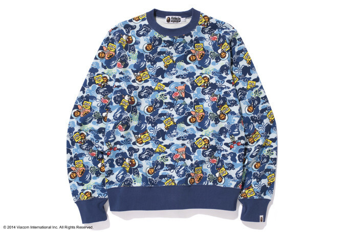 BAPE and SpongeBob Reunite. T-Shirts, iPhone Cases and More 4