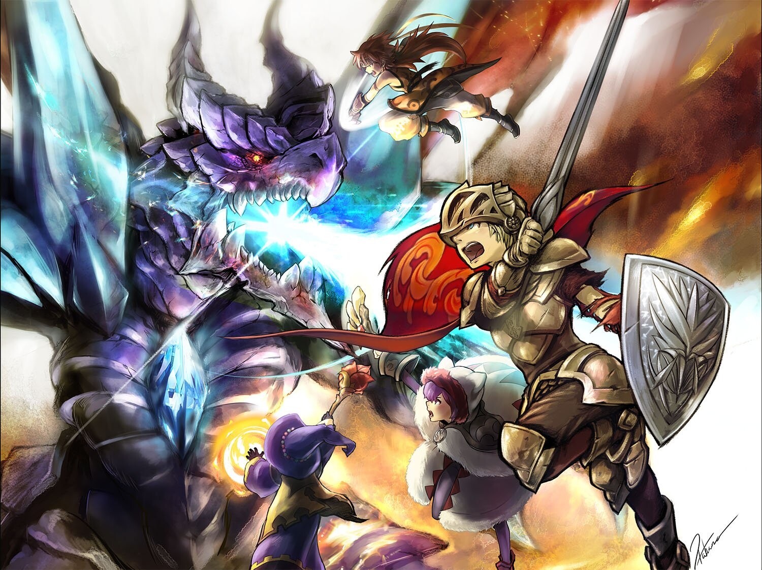 *Final Fantasy Explorers* to Release on Dec. 18, First Bonus to Be Download Code for Quest to Obtain Onion Knight Equipment 3