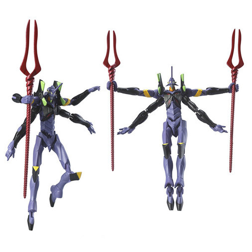 [Evangelion Assault Action Q Box](https://otakumode.com/shop/5268ba9ee8b033e256000032). Unit-01 holding a Lance of Longinus in both hands. Recreate the intensity of the films with this figure. 24