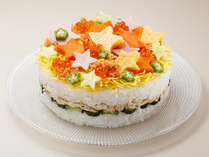 Sushi Cake Joins Tanabata! Promotion Underway in TV Commercials and on Special Site 0