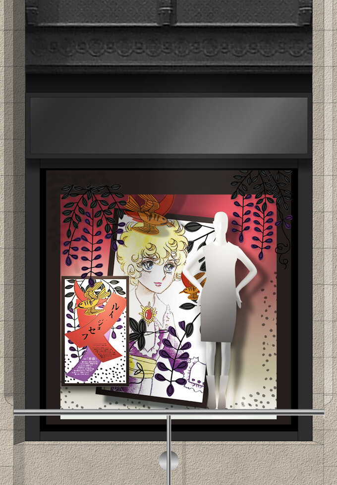 The Rose of Versailles Prepares Isetan Shinjuku for the New Year 3