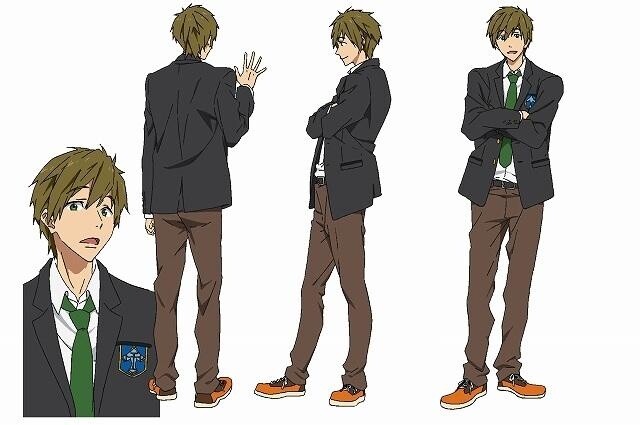 Tachibana Makoto © Oji Koji, Kyoto Animation Co., Ltd. / Iwatobi High School Swim Club 1