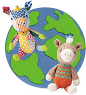 Stuffed Animals at ecute Nippori: Gifts for Tohoku Children 1