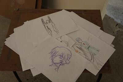 Works in the area for drawing manga 5