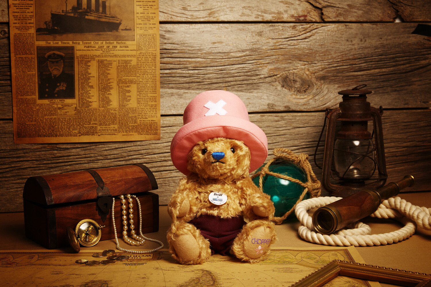 Cuddle With a Limited Edition One Piece Chopper Teddy Bear! 0