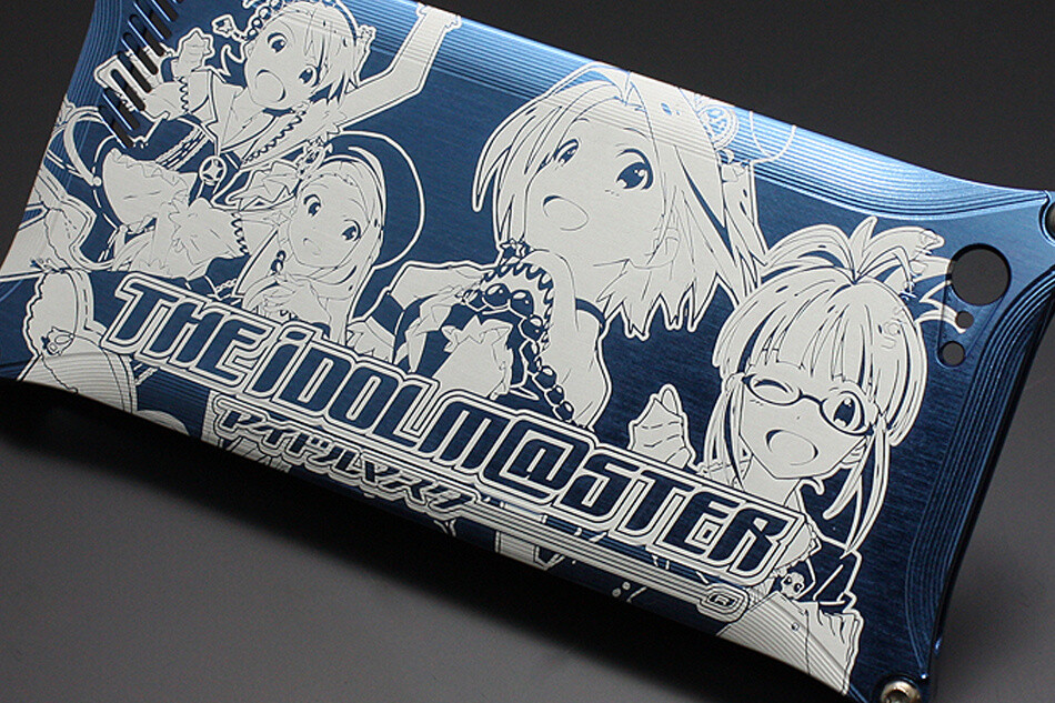 Original iPhone 5 case featuring Ryugu Komachi and Akizuki Ritsuko etched with a laser method.  0