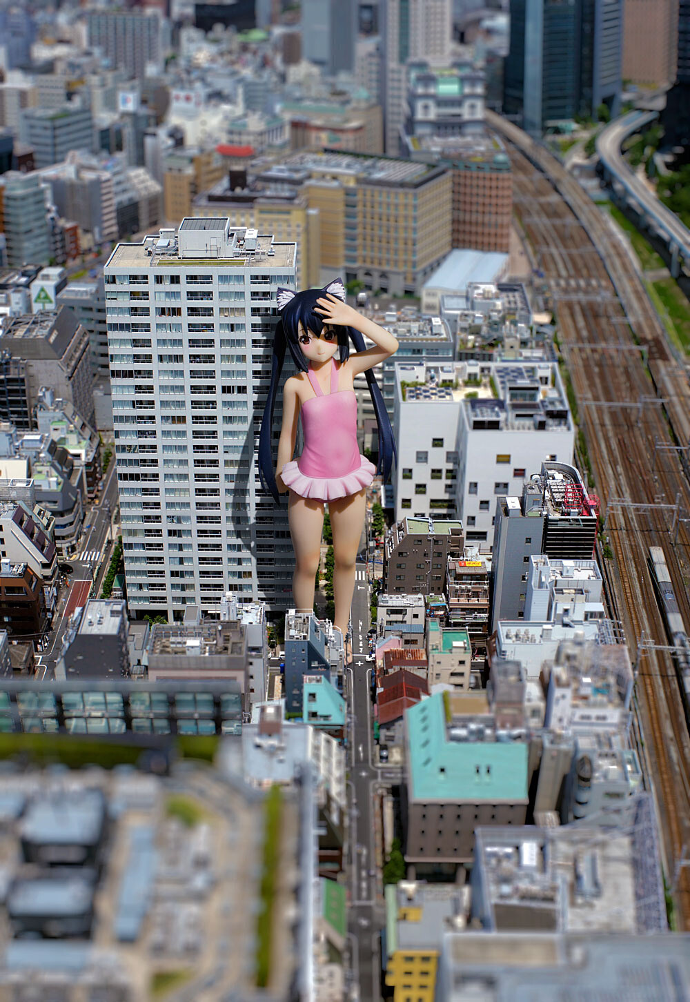 Is it a Dream or Reality? It’s Tilt-shift Photography With Popular Anime Figures! 3