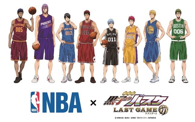 Main Visual Released for Kuroko’s Basketball x NBA Collab! 1