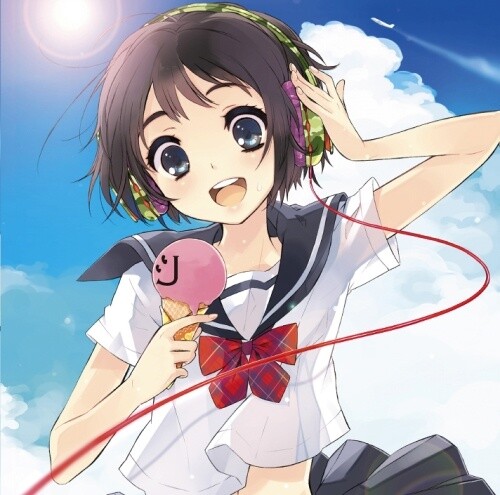 *J-Anison Kamikyoki Matsuri - Paradise* main jacket by Noizi Ito. 3