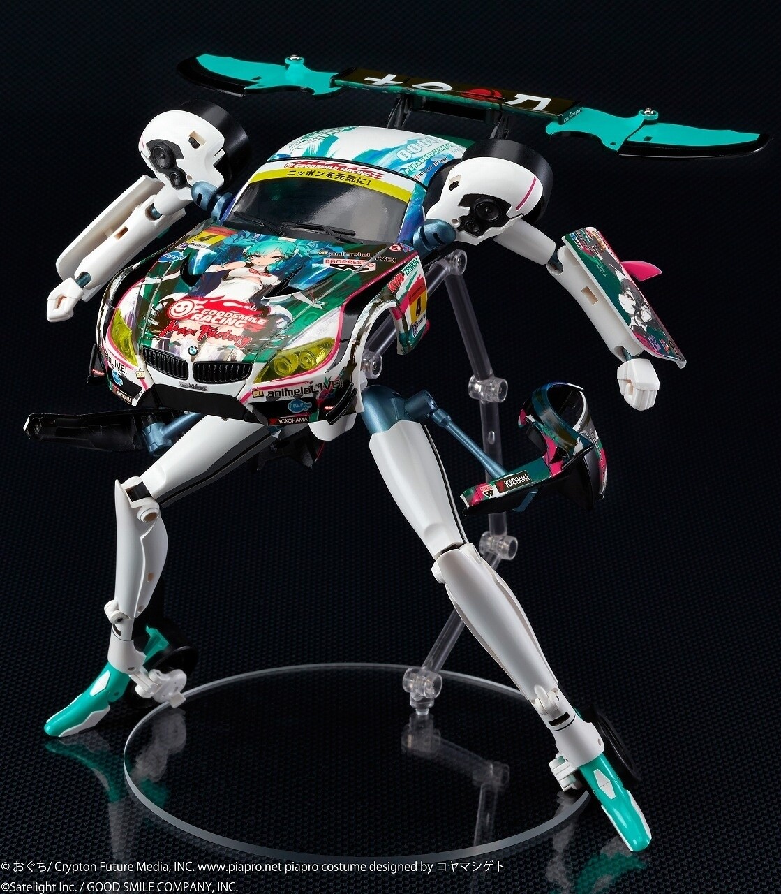 Hatsune Miku Becomes a Racing Car! Pre-Orders Begin for Transforming Robot “GearTribe Hatsune Miku GT Project 2014 Ver.” 5