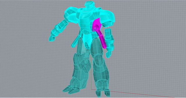 1:1 Scale Model of Guges from “Appleseed” is in Production 2