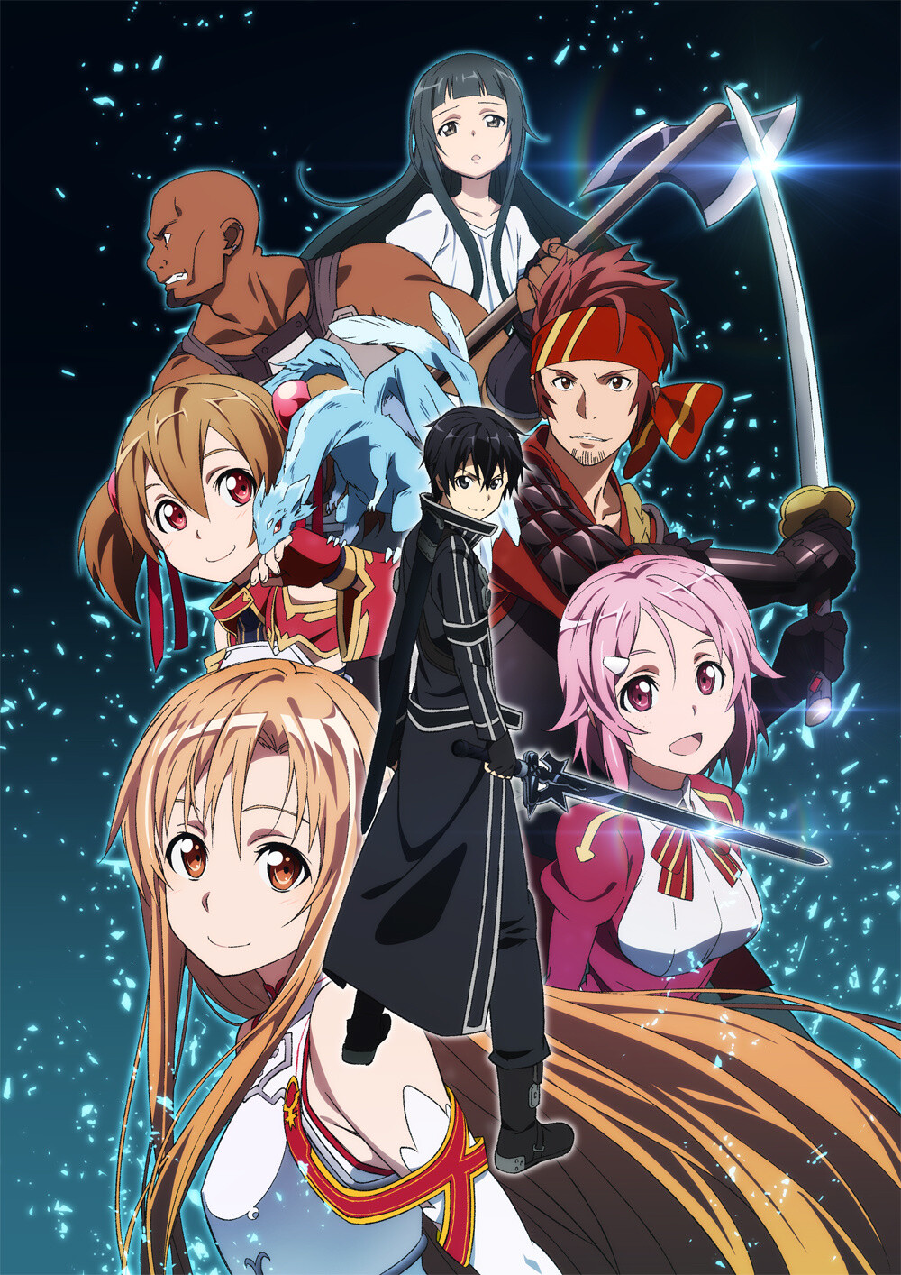 First Season of Anime Sword Art Online to Be Rebroadcast Beginning July 5! 0