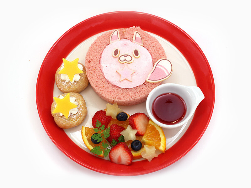 Shironeko Project & 2.5 SPINNS Cafe X Sweets Paradise Collaborative Hoshi Tanuki Cafe in Harajuku Opening! 3
