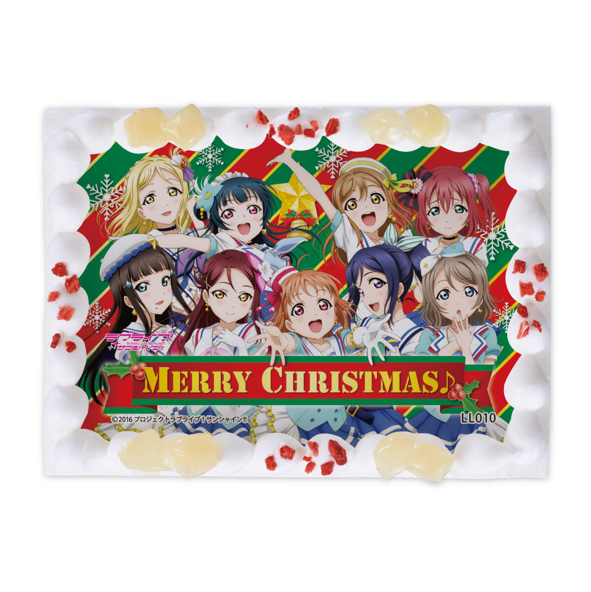 Fill Yourself with the Love of Aqours Members for Christmas or Birthdays with Love Live! Sunshine!! Charadeco Print Cakes! 3