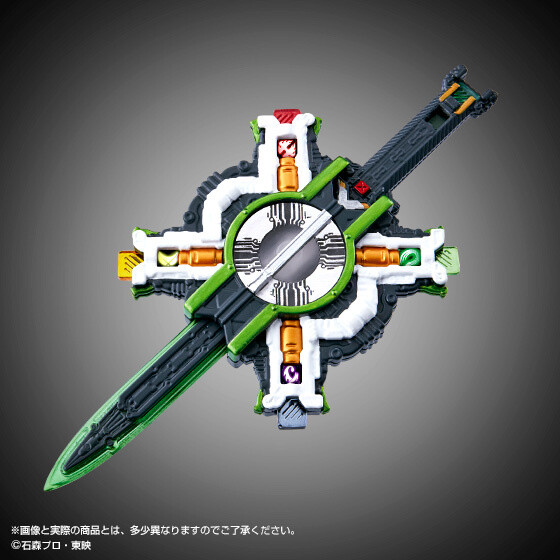 Kamen Rider W and Kamen Rider Accel’s Weapons Recreated as Display Models! 1