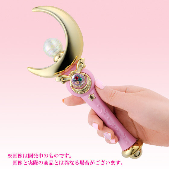 ‘Pretty Guardian Sailor Moon’ Moon Stick & Castle Stand Pre-Order Begins! Stand Also Acts as an Accessory Holder! 2
