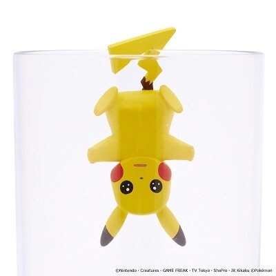 [Español] ¡Tiernas figuras de Pikachu que cuelgan del borde de tu vaso! 2