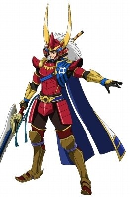 Ii Naomasa © Koei Tecmo Games Co., Ltd. / Anime Samurai Warriors Production Committee 2