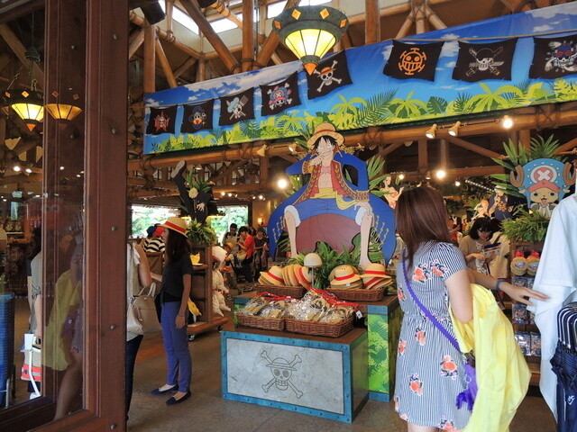 Limited merchandise is even for sale in each of the shops. 22