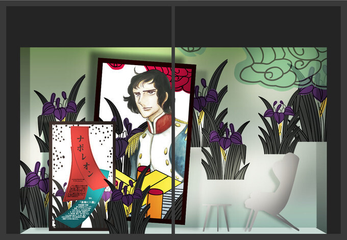 The Rose of Versailles Prepares Isetan Shinjuku for the New Year 10